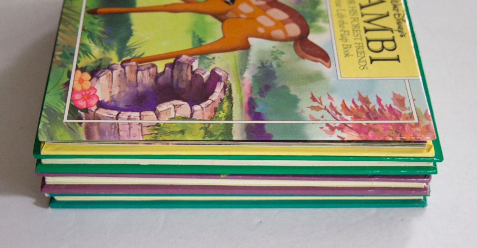 Lot of 4 Peek and Find Books- Disney & Maurice Pledger-1990’s-LN