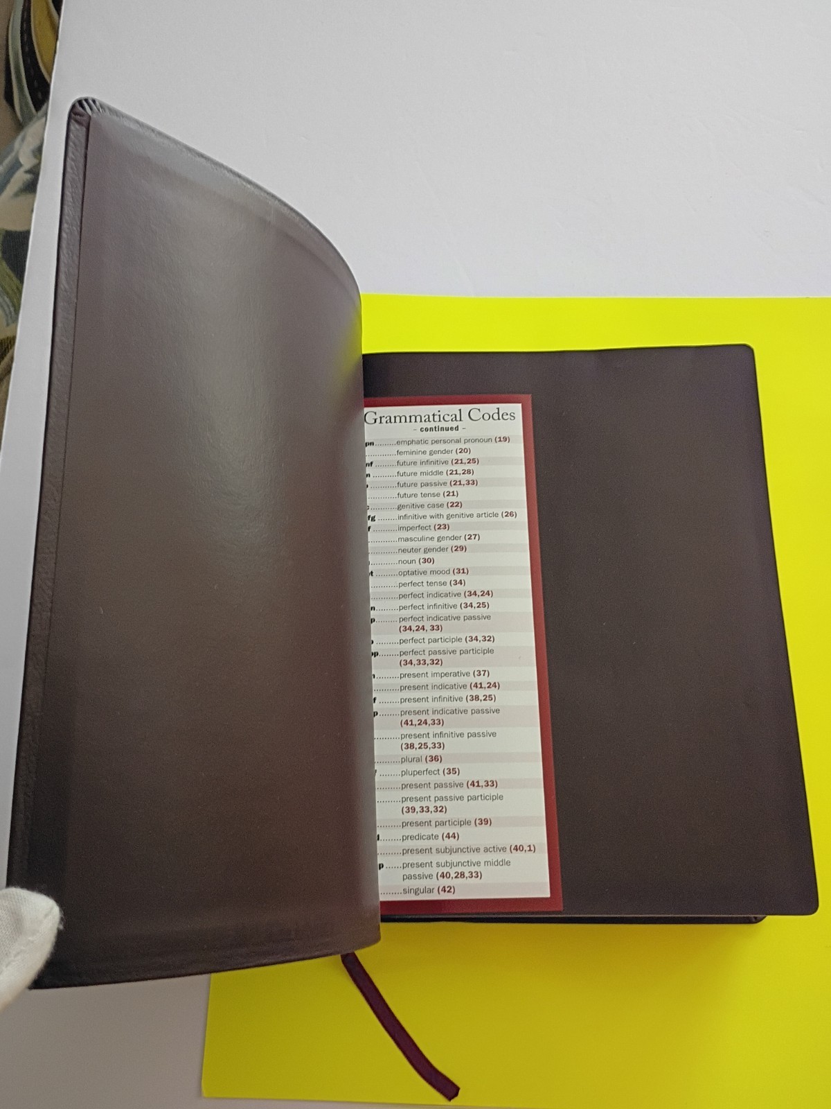 AMG KJV Hebrew-Greek Key Word Study Bible Warren Patrick Baker Bonded Index maps