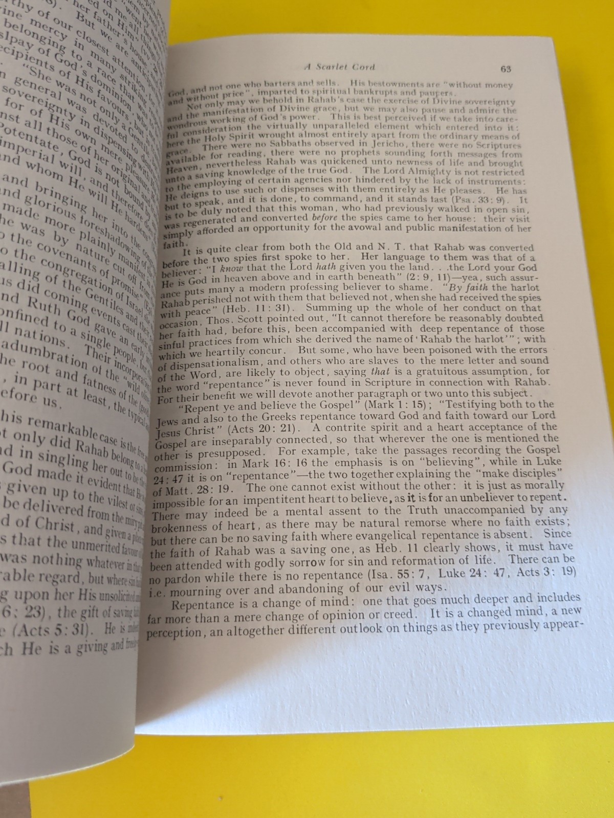Gleanings in Joshua by Arthur W. Pink (Hardcover) 1973 8th Printing MOODY PRESS