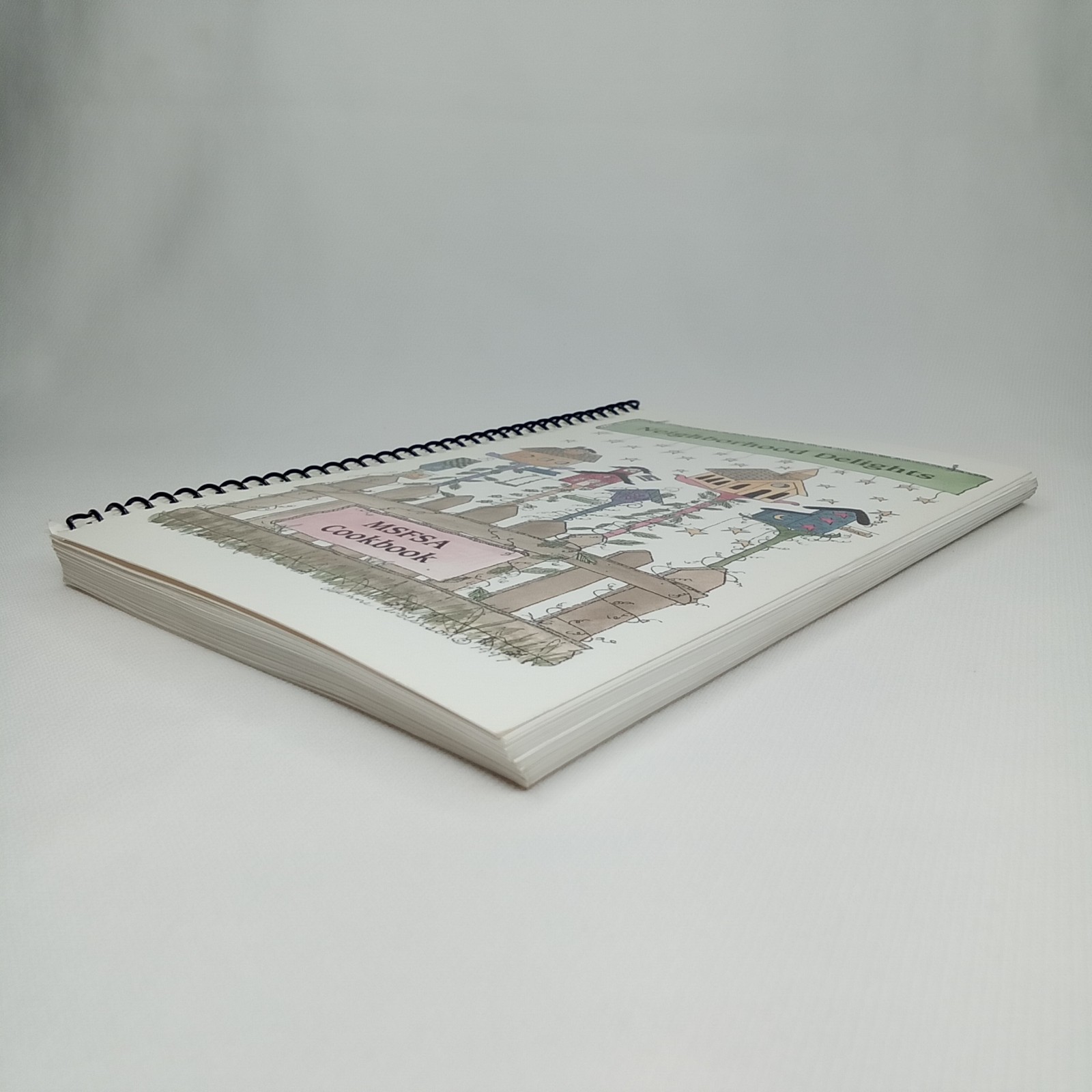 Vintage 1990s Cookbook Neighborhood Delights MSFSA Community 100 Pages
