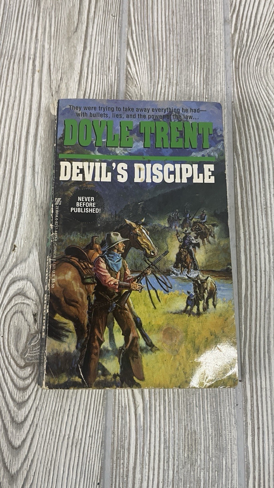 Western Action Adventure Lot of 7 Paperback Trent Dugan Work Coburn Ross Athanas
