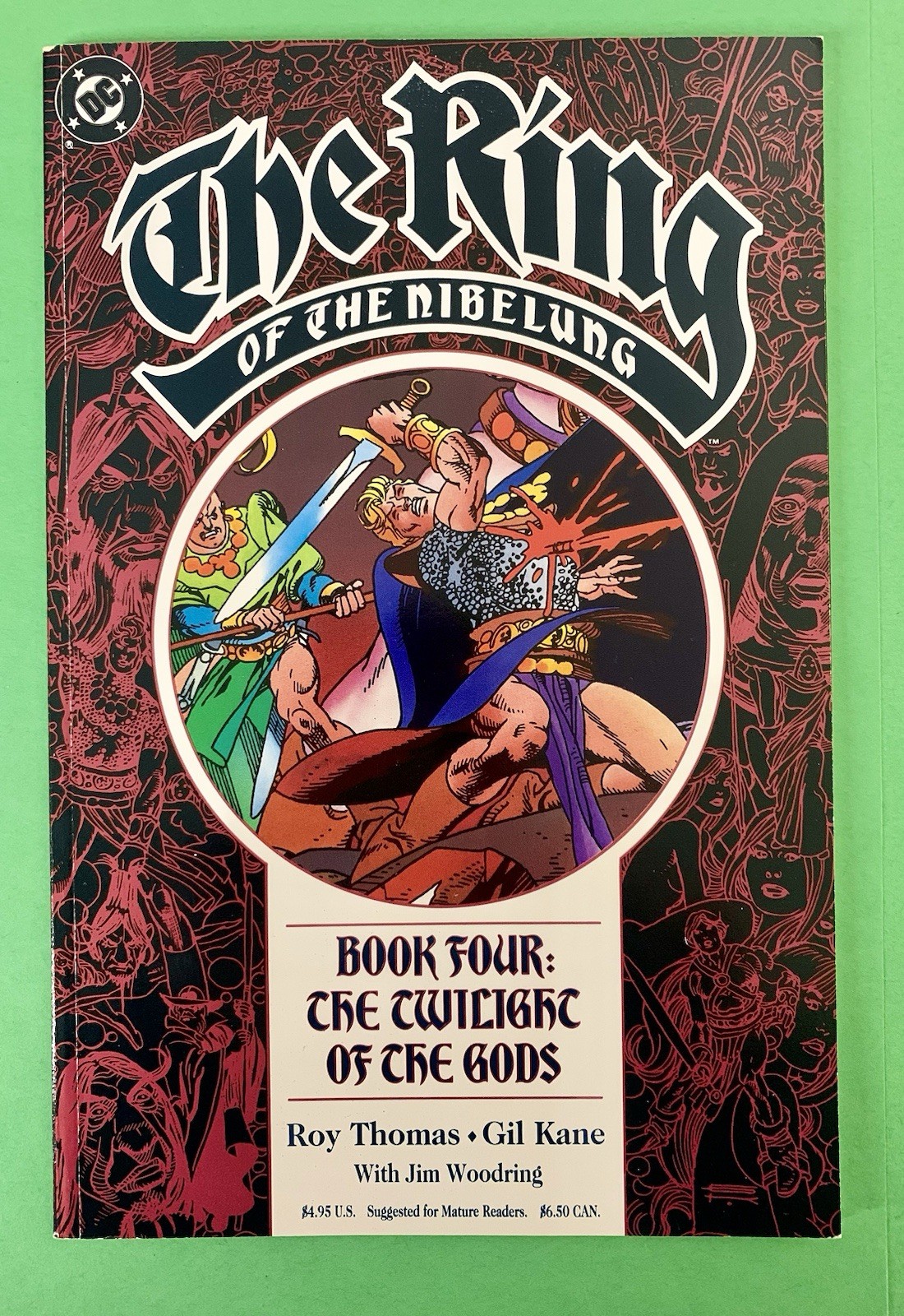 THE RING OF THE NIBELUNG By ROY THOMAS & GIL KANE VOLUMES 1,2,4 (DC SOFTCOVER)