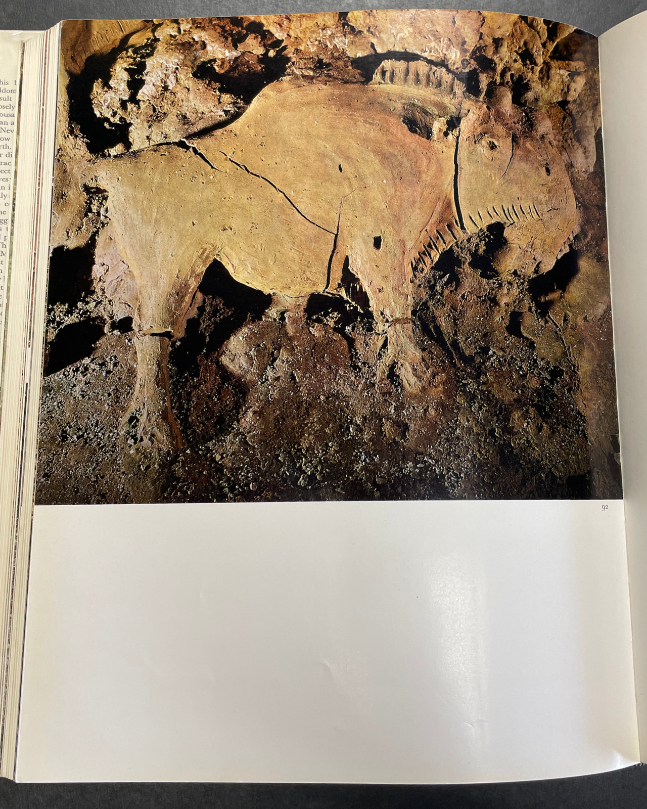 Leroi-Gourhan 1967 TREASURES OF PREHISTORIC ART Abrams Inc Hardcover Ex-Library