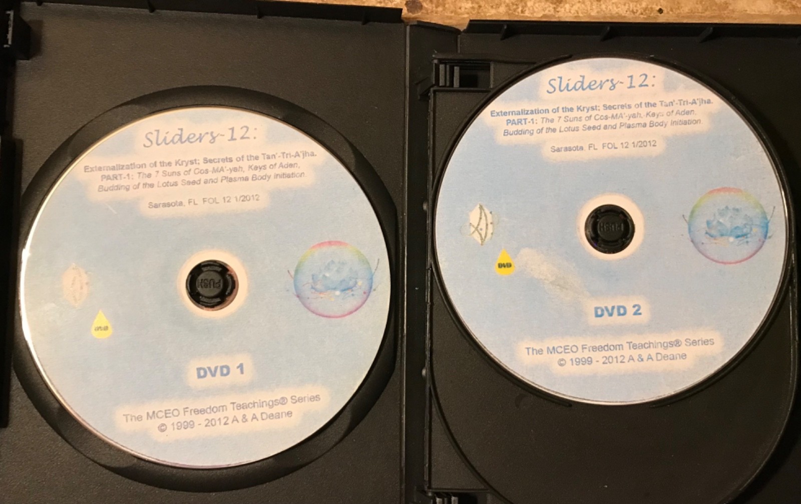 VOYAGERS-ASHAYANA DEANE-Sliders 12, All 3 Complete DVD’S & Booklet ( 50 Pages)
