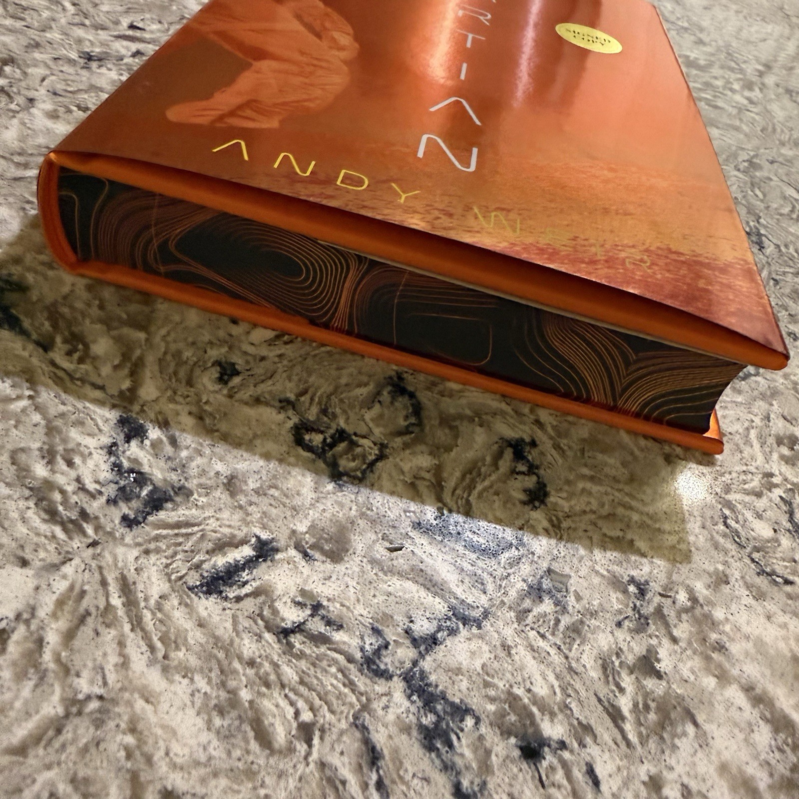 The Martian SIGNED by Andy Weir DELUXE EDITION (2026, Hardcover)