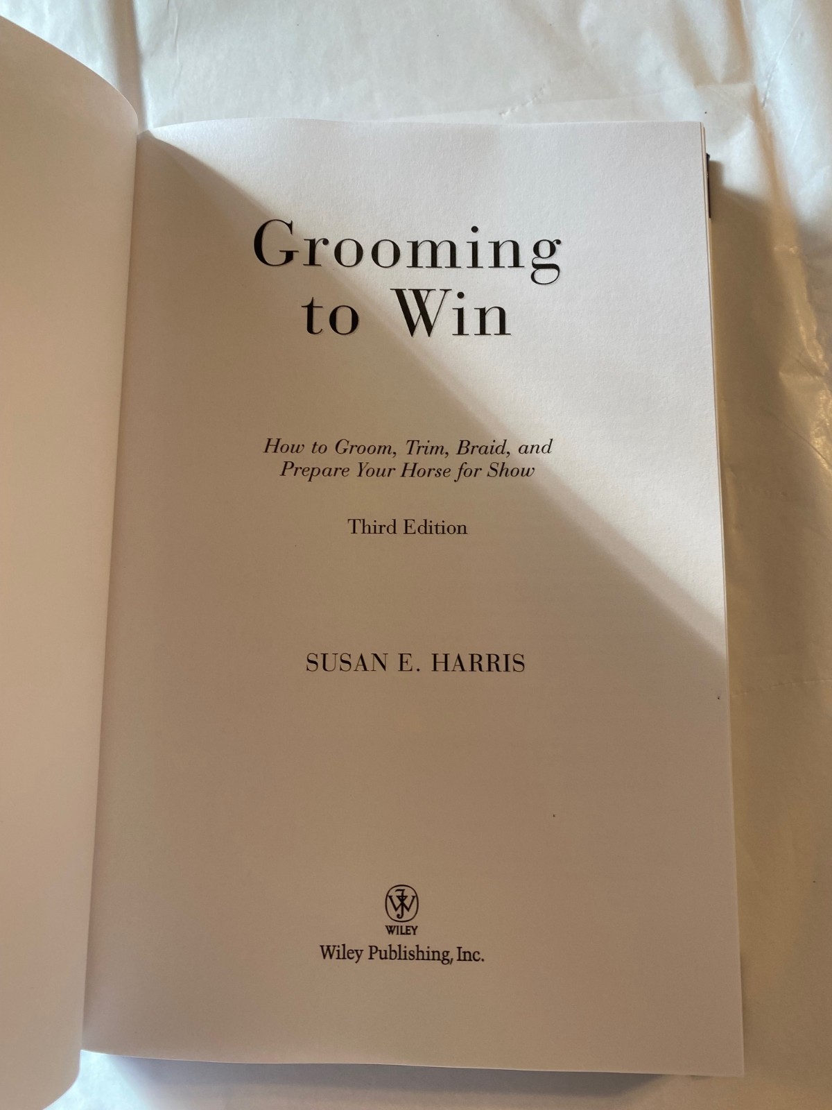 Grooming To Win Susan E. Harris HB 2008