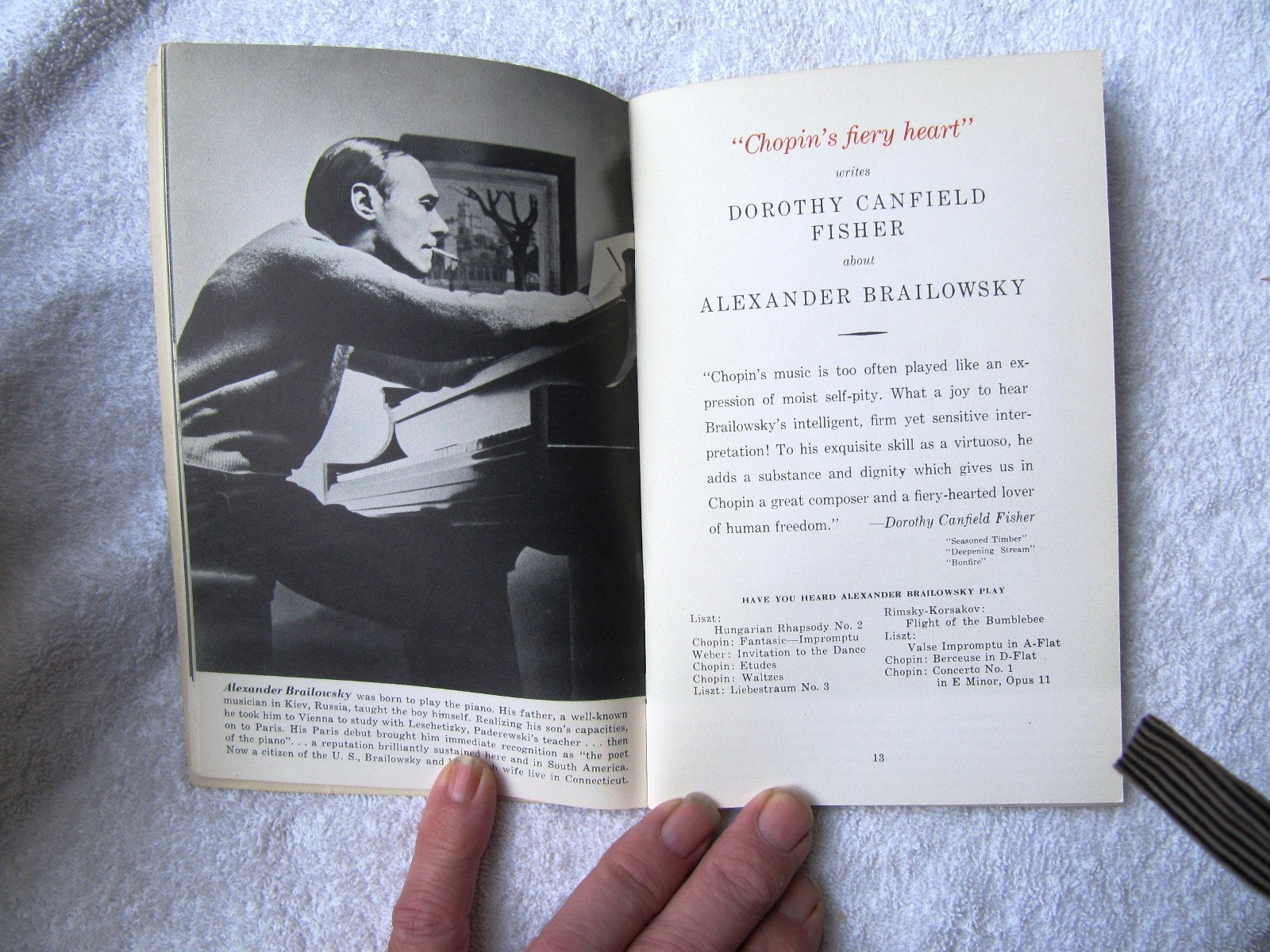 1950 RCA VICTOR Words and Music Famous Authors on Greatest Artists Opera Records