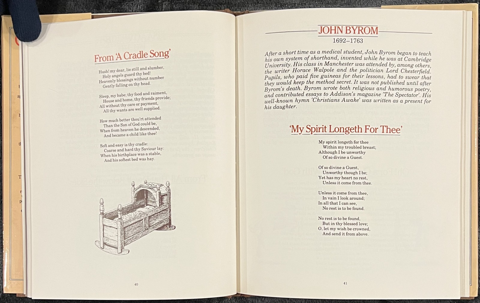 EERDMANS BOOK OF CHRISTIAN POETRY [HARDCOVER , FIRST EDITION , 1981]
