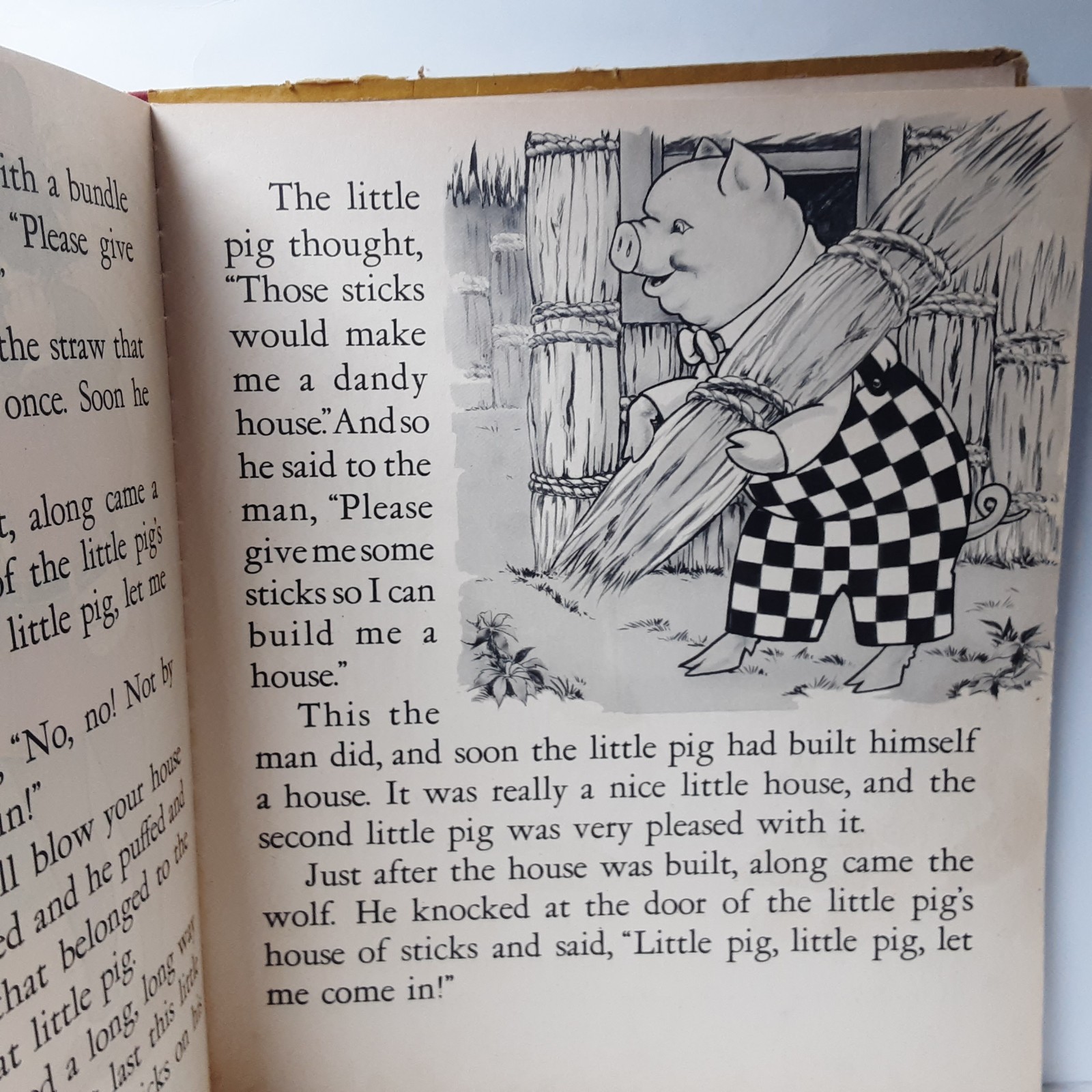 Vintage THREE FAMOUS STORIES Three Little Kittens Three Bears Three Pigs 1941