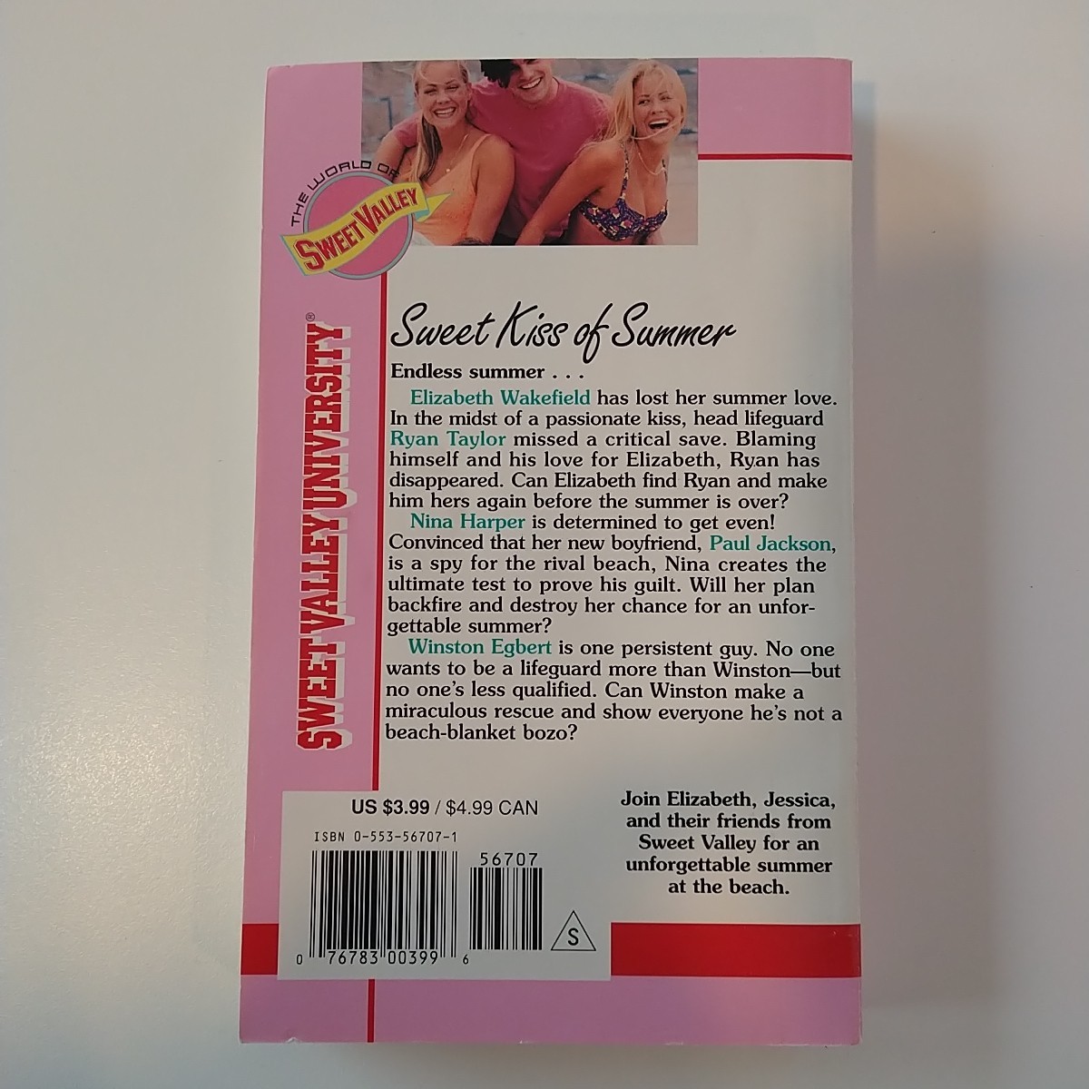 Lot of 5 Sweet Valley University High Francine Pascal SVU PB Elizabeth VTG 90s
