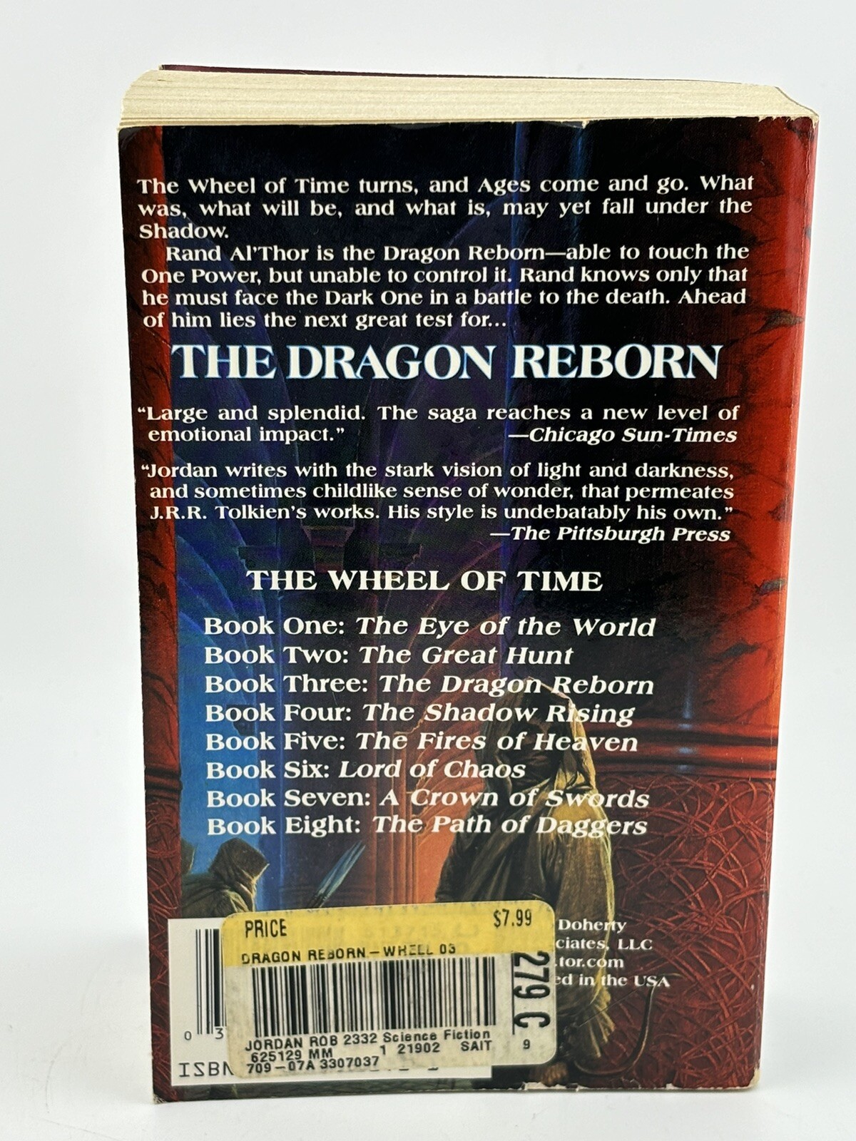 Wheel of Time Ser.: The Dragon Reborn : Book Three of ‚the Wheel of Time. PB Ed.