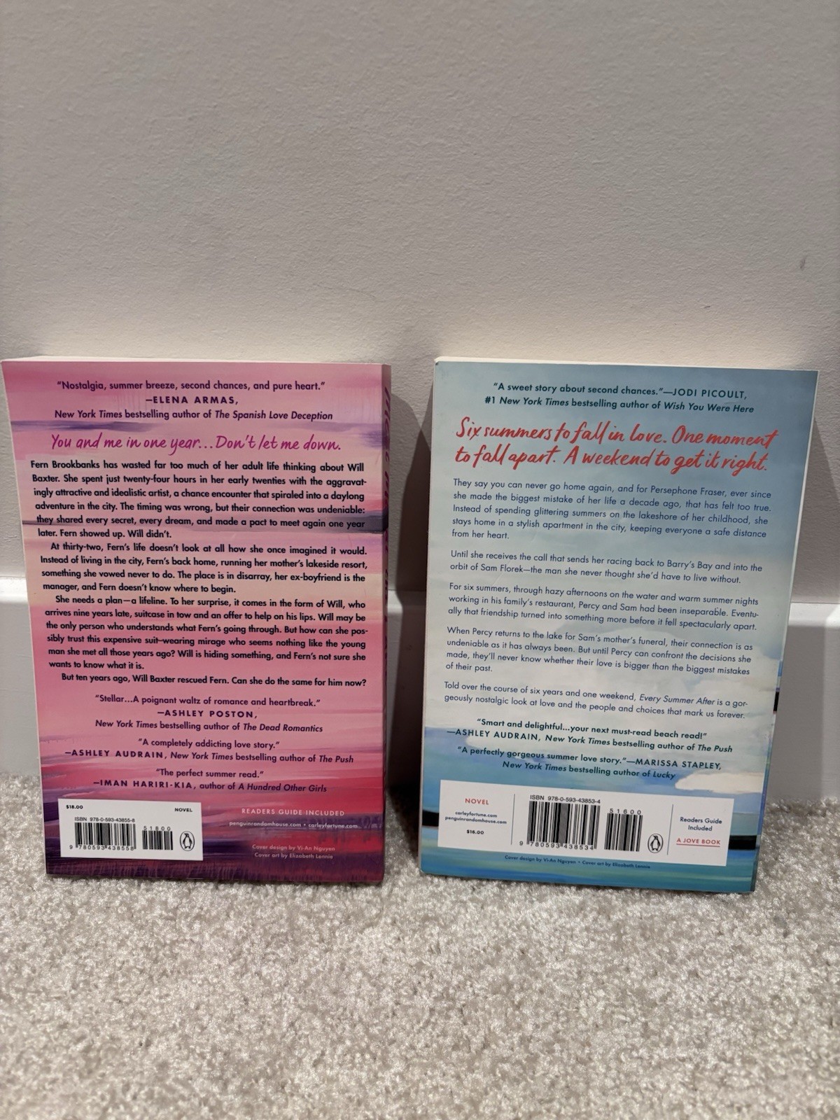 Meet Me At The Lake & Every Summer After By Carley Fortune Softcover Romance
