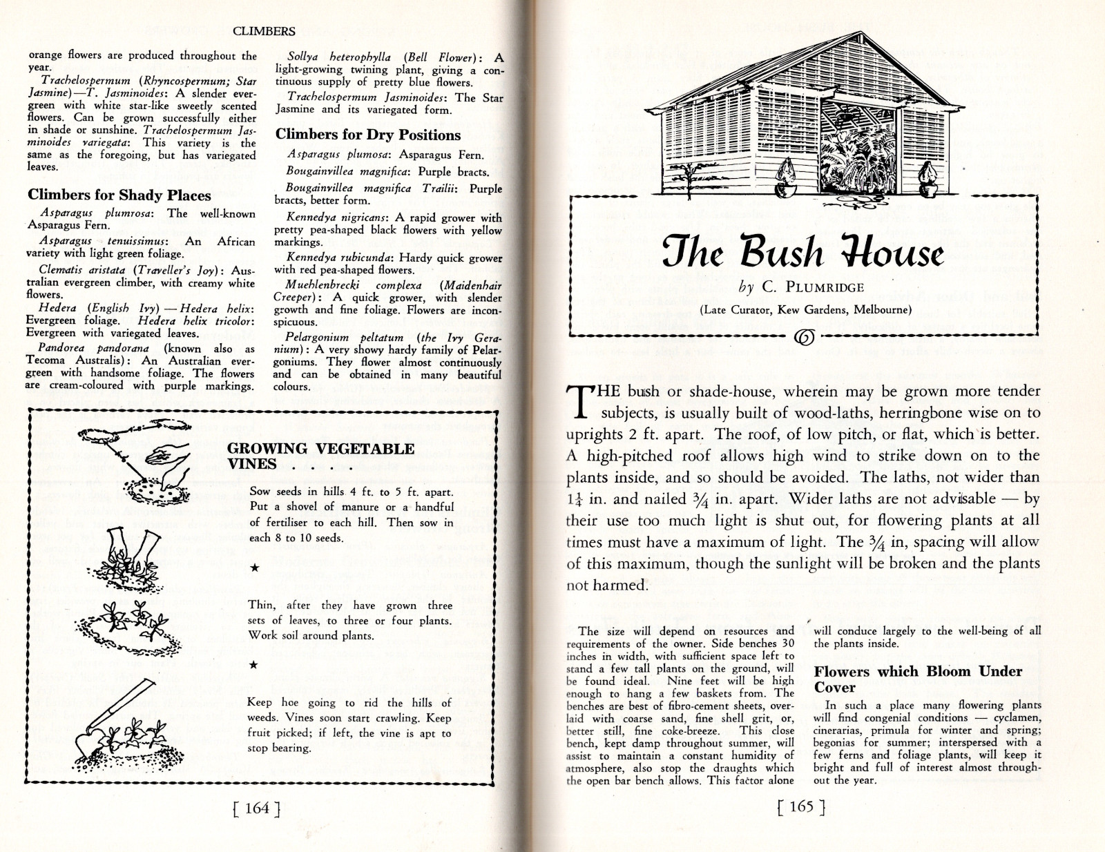 Keith Wisner’s GARDEN MANUAL for VICTORIA 1952 Australia 348 pages Gardening