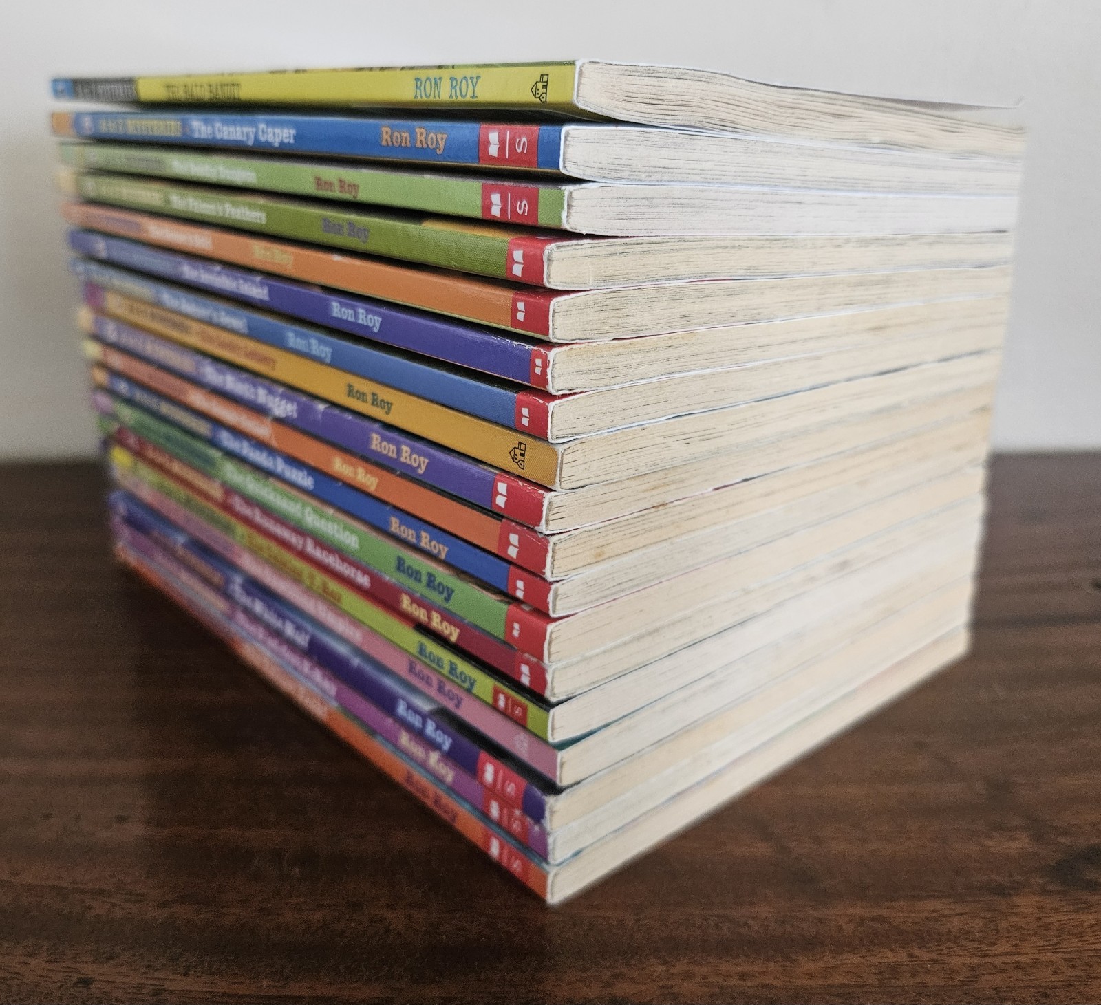 Lot of 18 A to Z Mysteries Rob Roy Children’s Paperback Books Chapter Ages 6-9