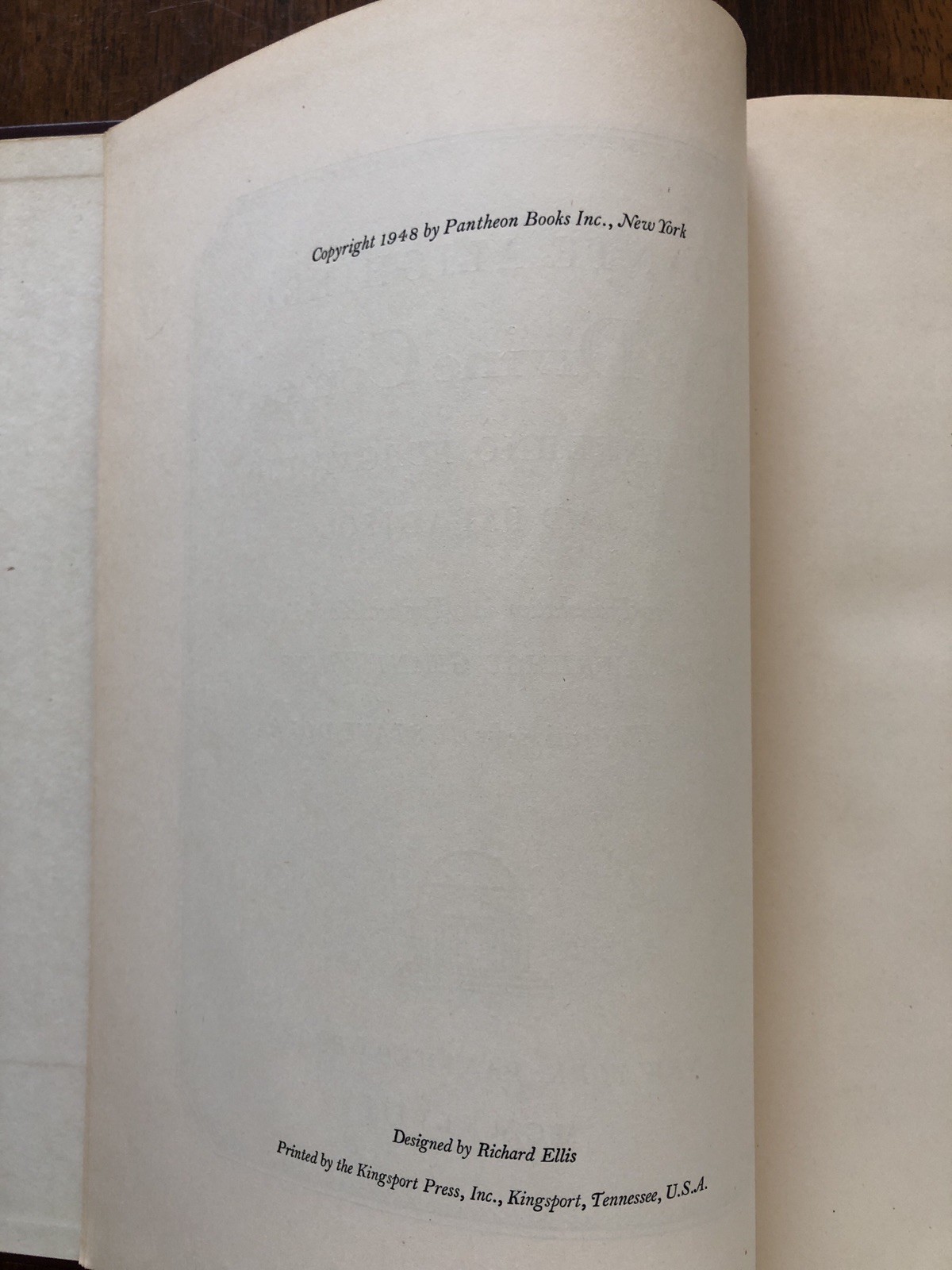 The Divine Comedy by Dante Alighieri, Pantheon Books 1948, HC