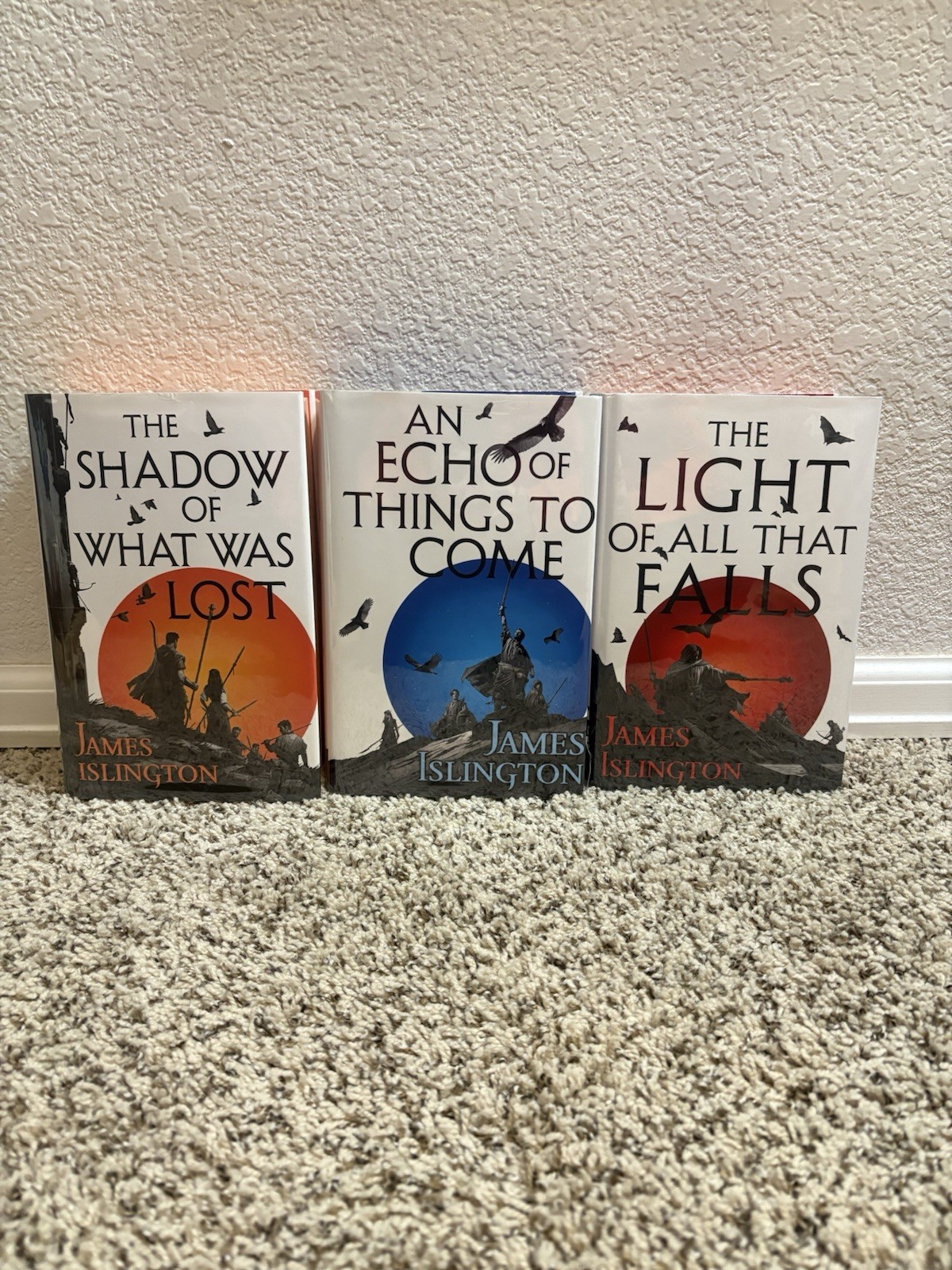 The Licanius Trilogy Hardcover Broken Binding Signed Edition By James Islington