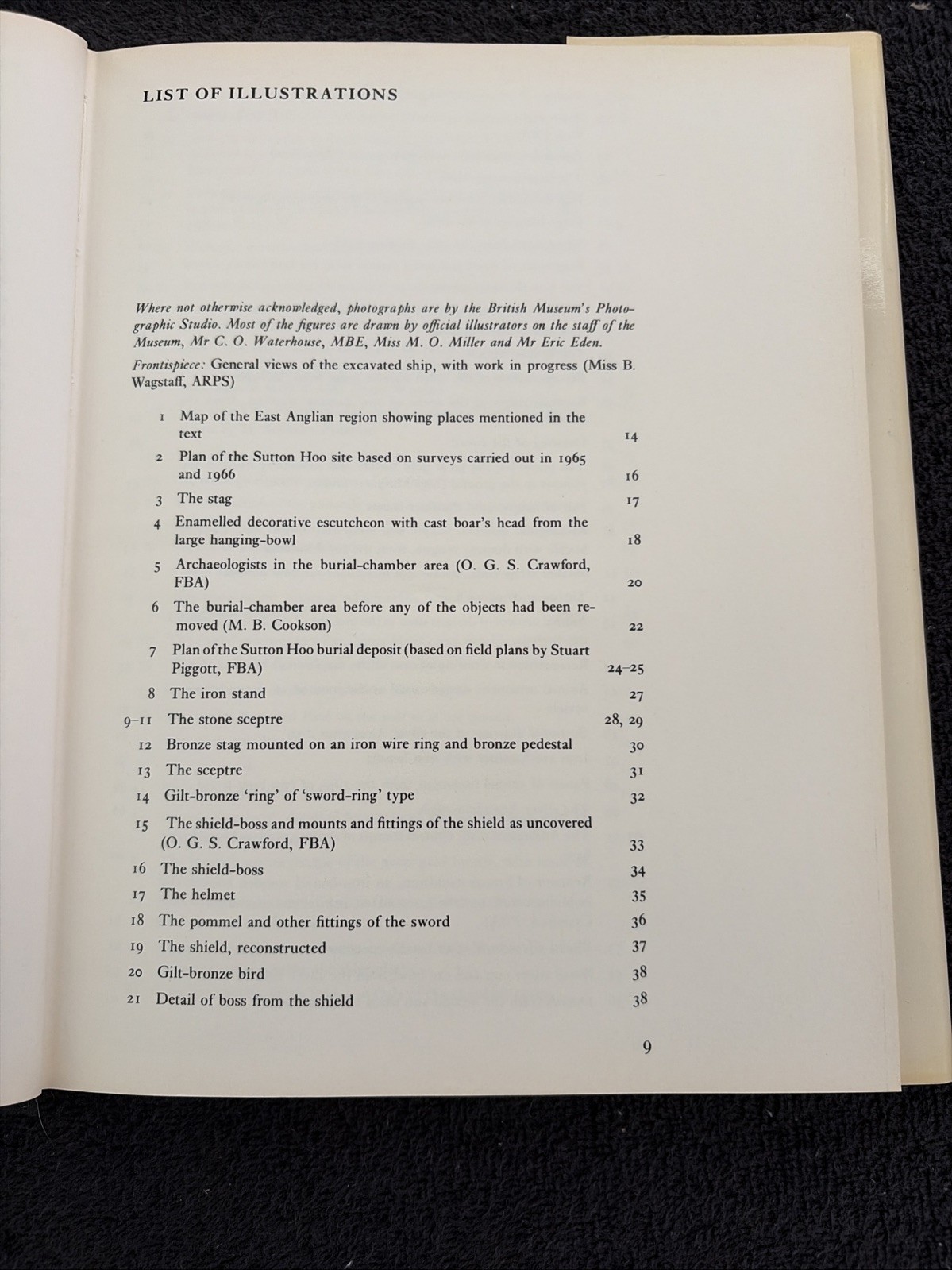 Sutton Hoo Ship Burial: A Handbook by Bruce-Mitford, Rupert HC With Dust Jacket