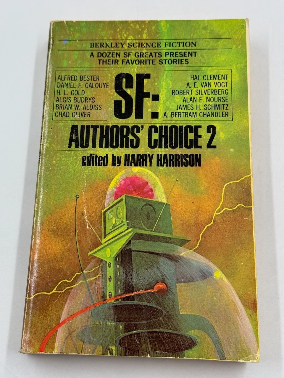 SF: Authors‘ Choice 1-2, Ed. Harry Harrison, Berkley PB 6/68, 5/70