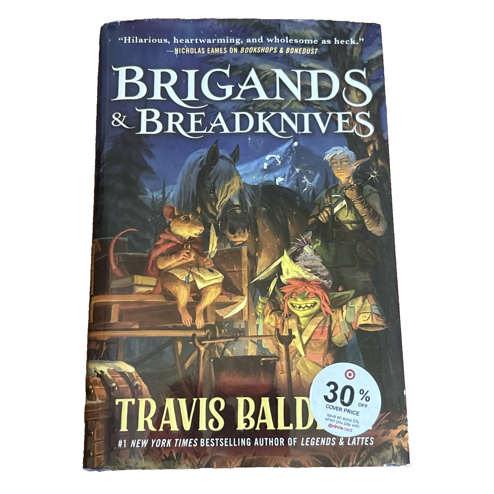 Brigands and Breadknives by Travis Baldree Hardcover 2025 New Legends & Lattes