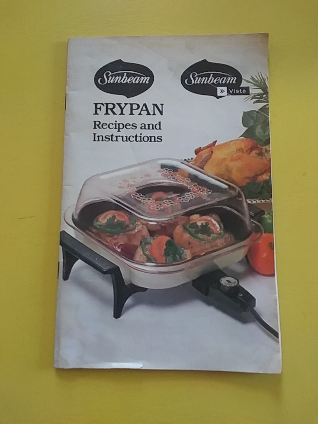 Sunbeam & Vista Frypan Recipes and Instructions 1979 56 pages
