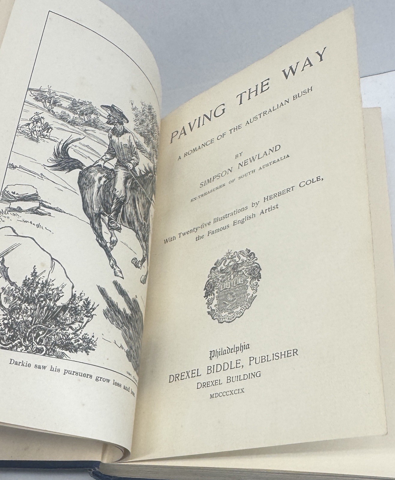 Paving the Way (1899) Simpson Newland – Western Australia Decorative Binding