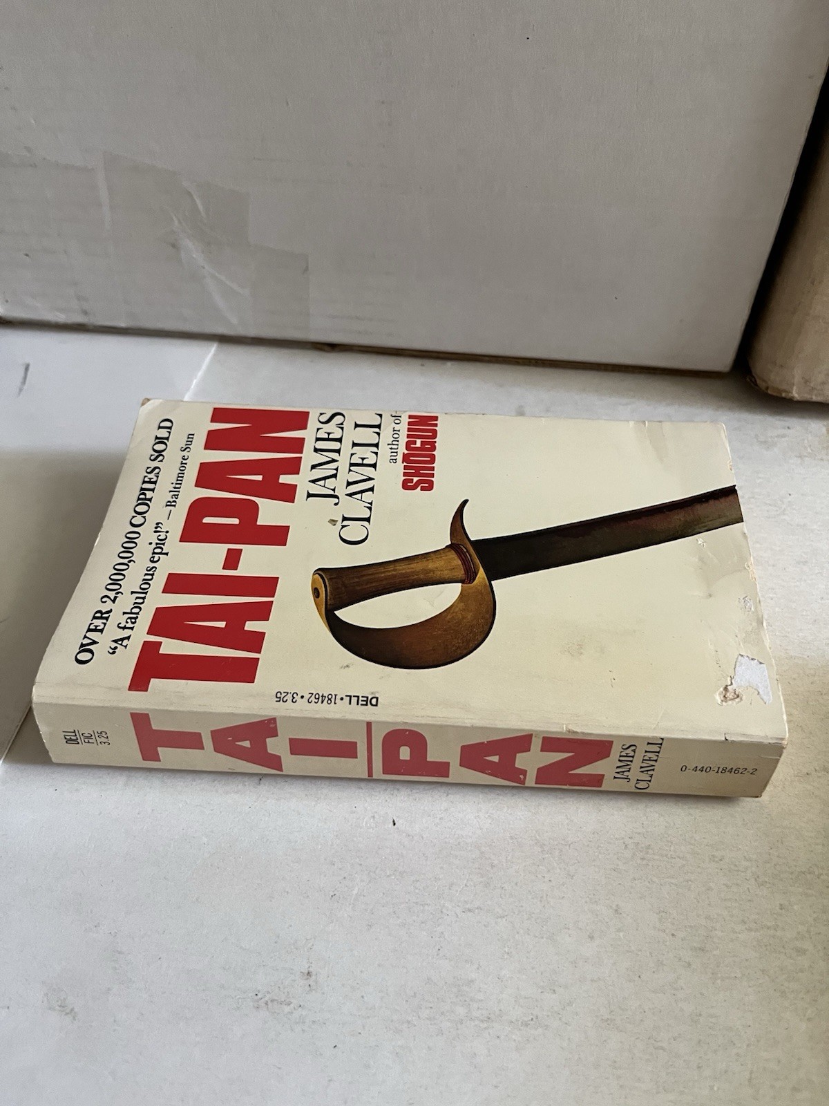 TAI-PAN by James Clavell Dell Vintage PB 1980 Asian Saga 1st Print Good