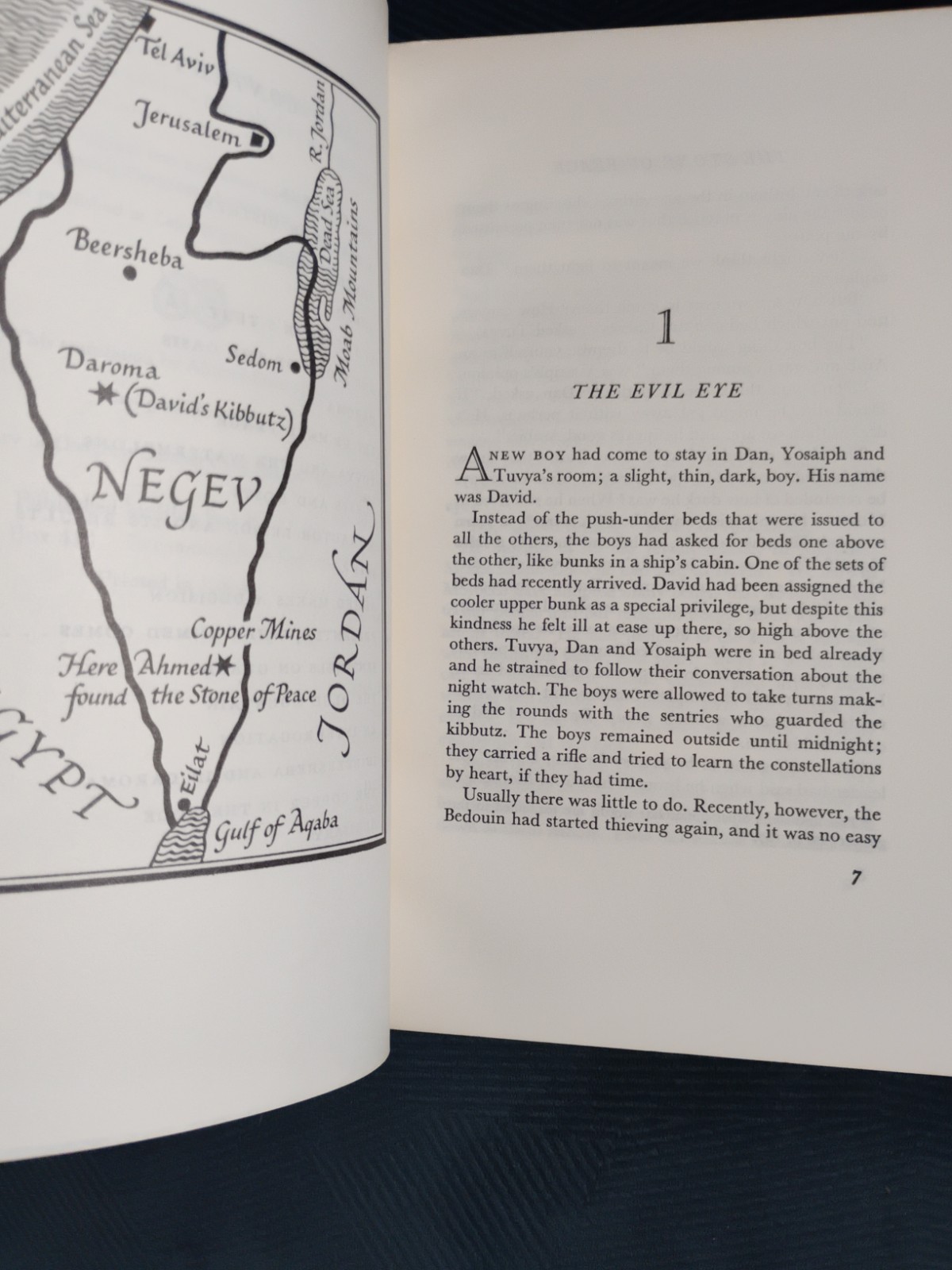 THE STONE OF PEACE (1961 TPB) by Karah Feder-Tal – Blue Star Book Club – HTF!