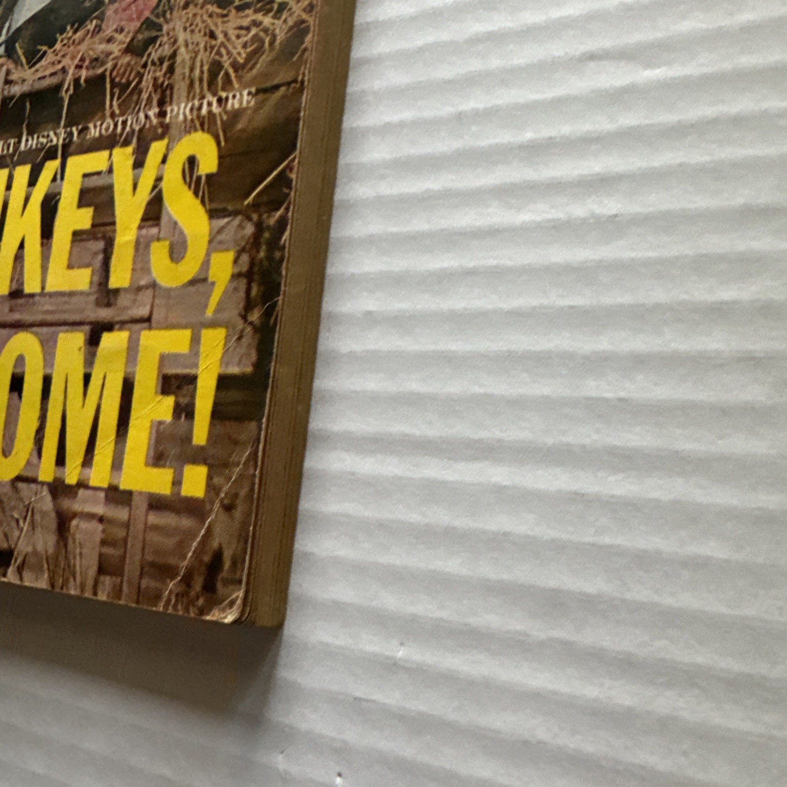 MONKEYS, GO HOME! Book on Walt Disney Motion Picture PB 1967 Scholastic Book