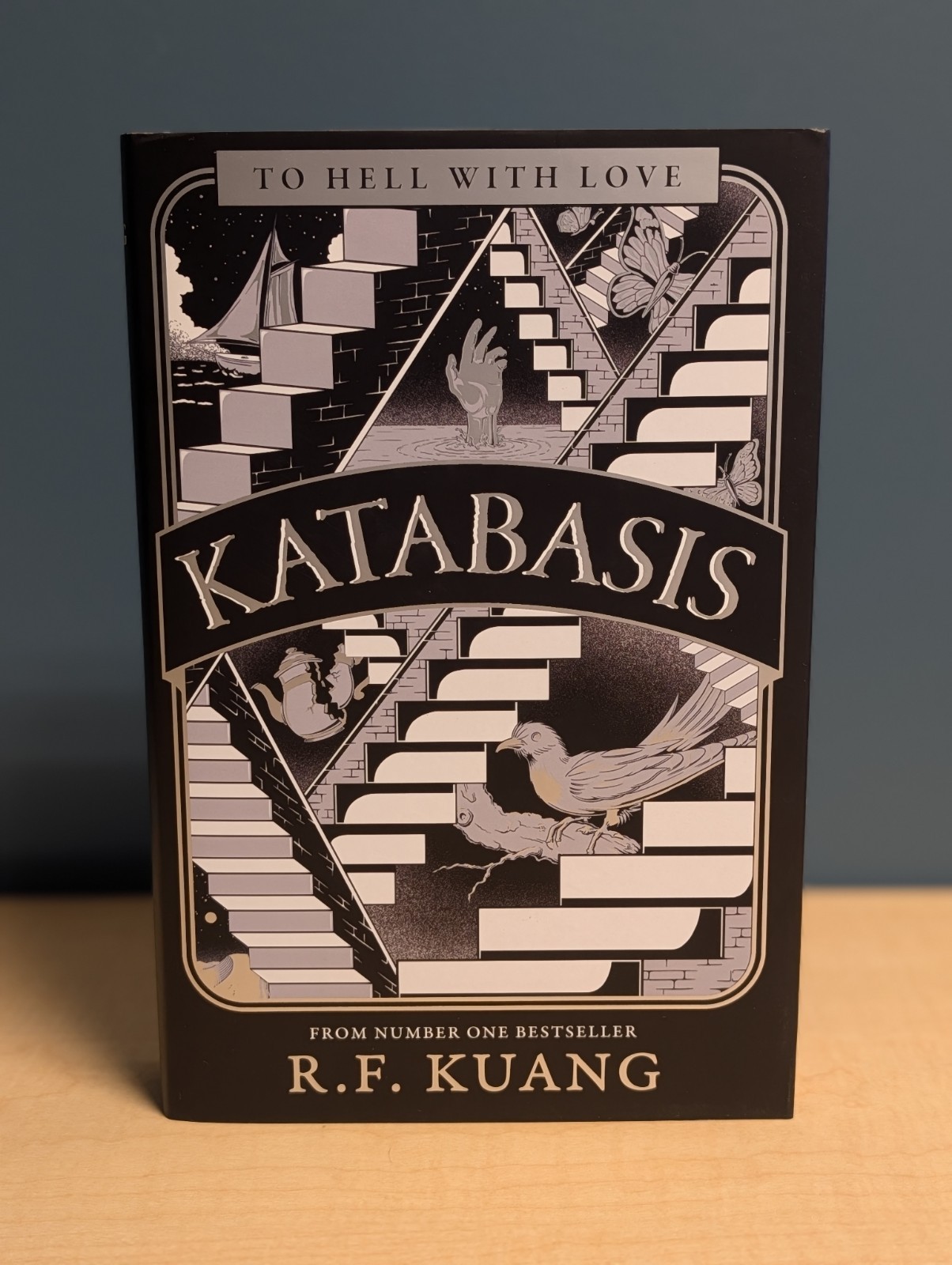 ⚔️R.F. Kuang KATABASIS Broken Binding Deluxe Ed Sprayed Edges Fantasy Hardcover