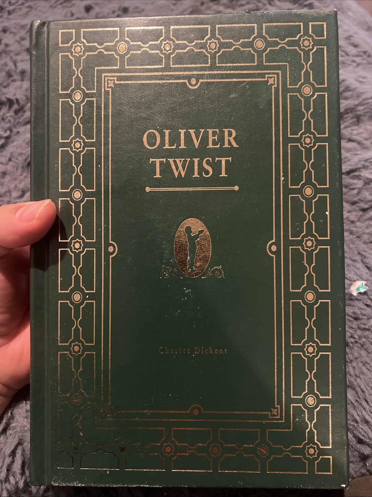 The adventures of Oliver Twist by Dickens, Charles [Leather Bound] B-708