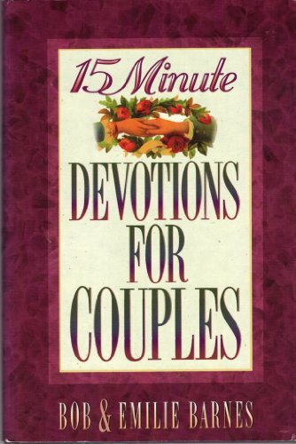 15 Minute Devotions for Couple – Hardcover – VERY GOOD