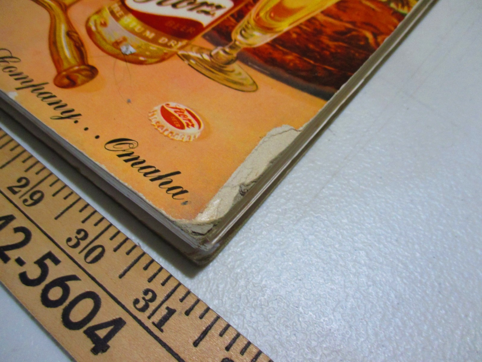 1959 Storz Beer Cookbook 6.5×9 inches 311pg, Omaha NE