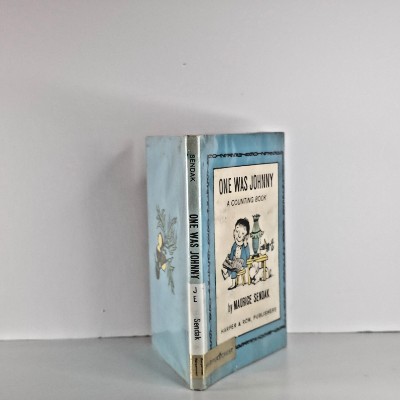 Sendak One Was Johnny 1962 First Edition Hardcover w/ Dust Jacket Nutshell