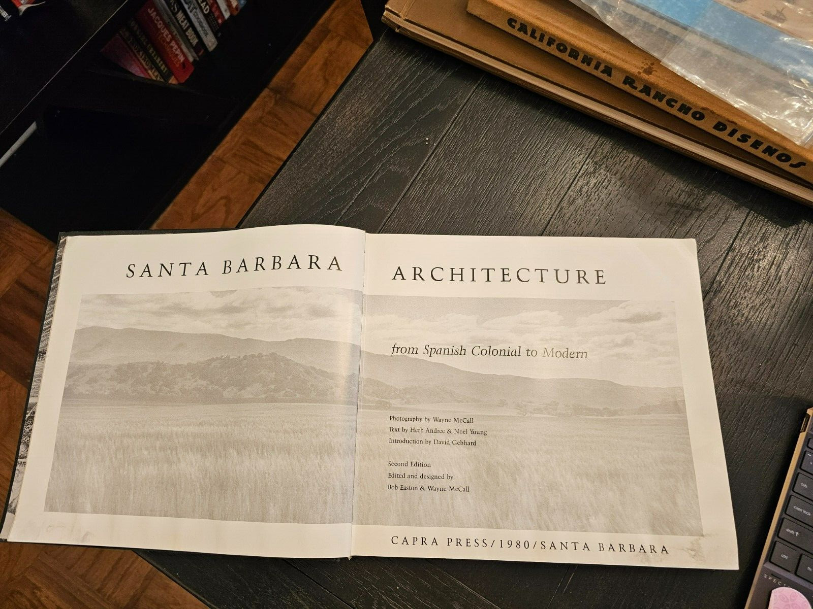 Santa Barbara Architecture Herb Andree 1980 2nd Ed Wayne McCall Illustrated Top