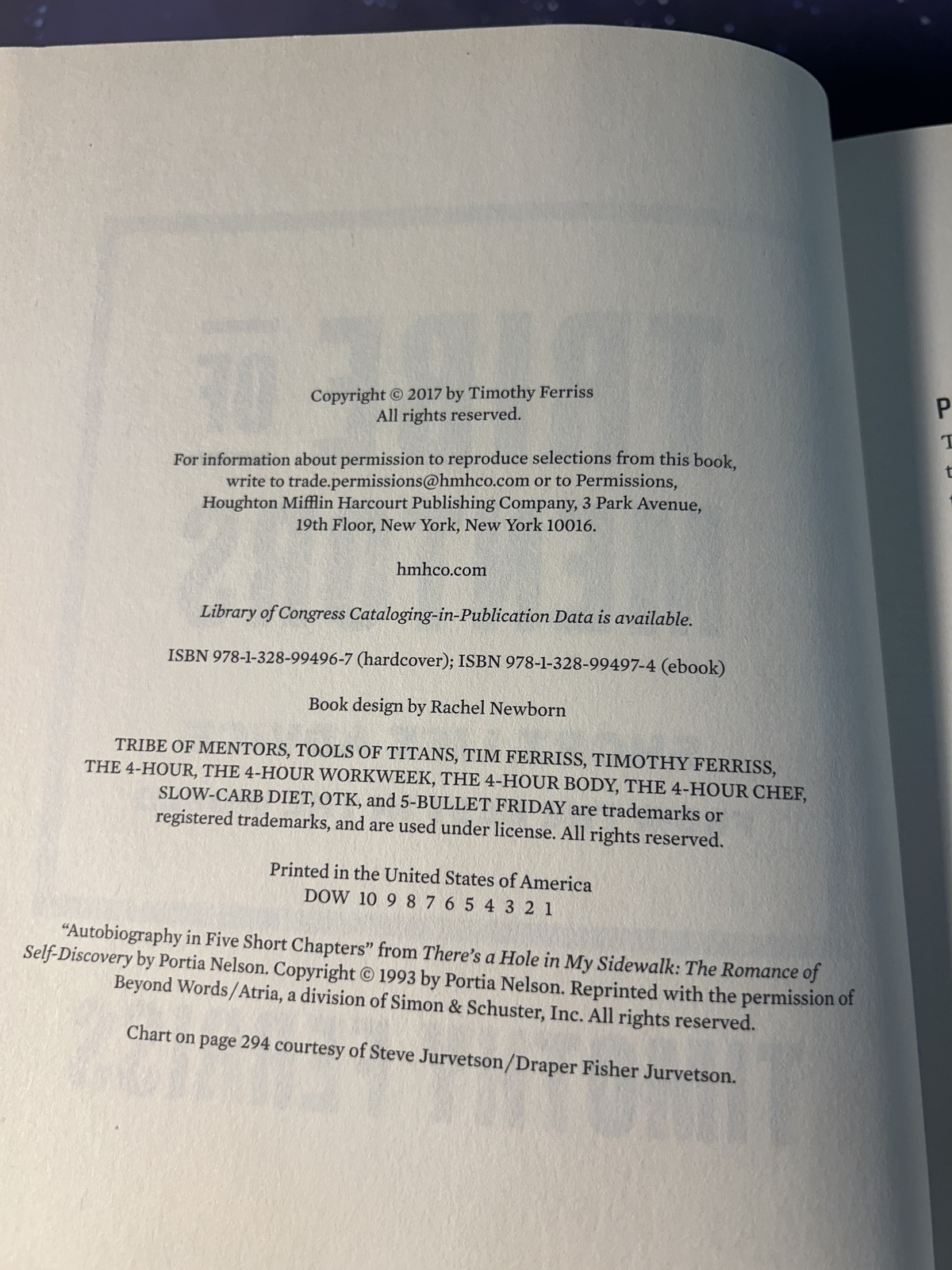 Tribe Mentors Timothy Ferriss Book Self-Help Advice 2017 Hardcover