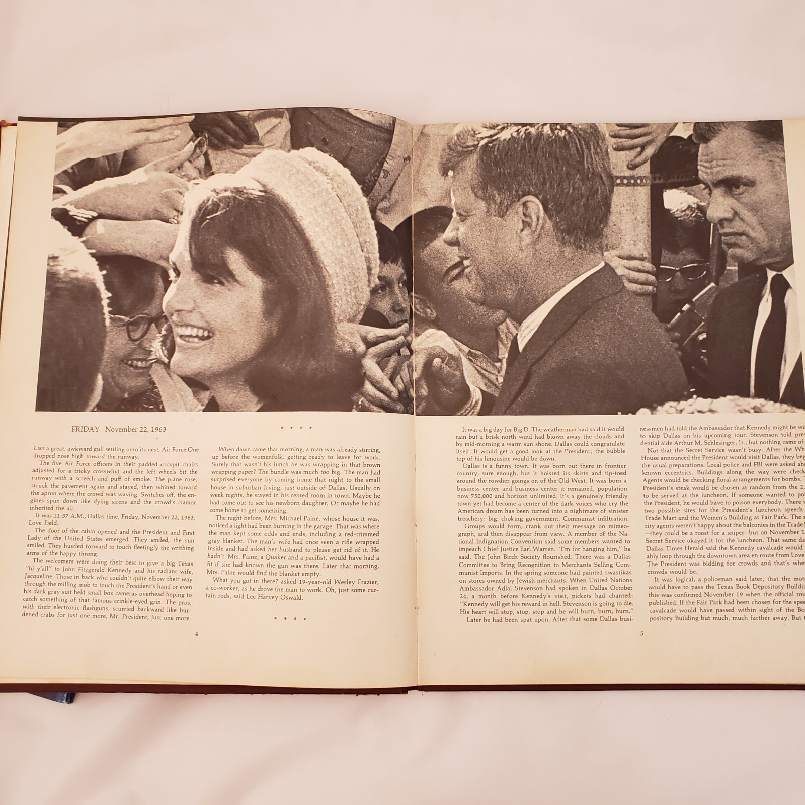 John F Kennedy Book Lot of 3 + Postcard JFK Library + Photo from Phila Inquirer