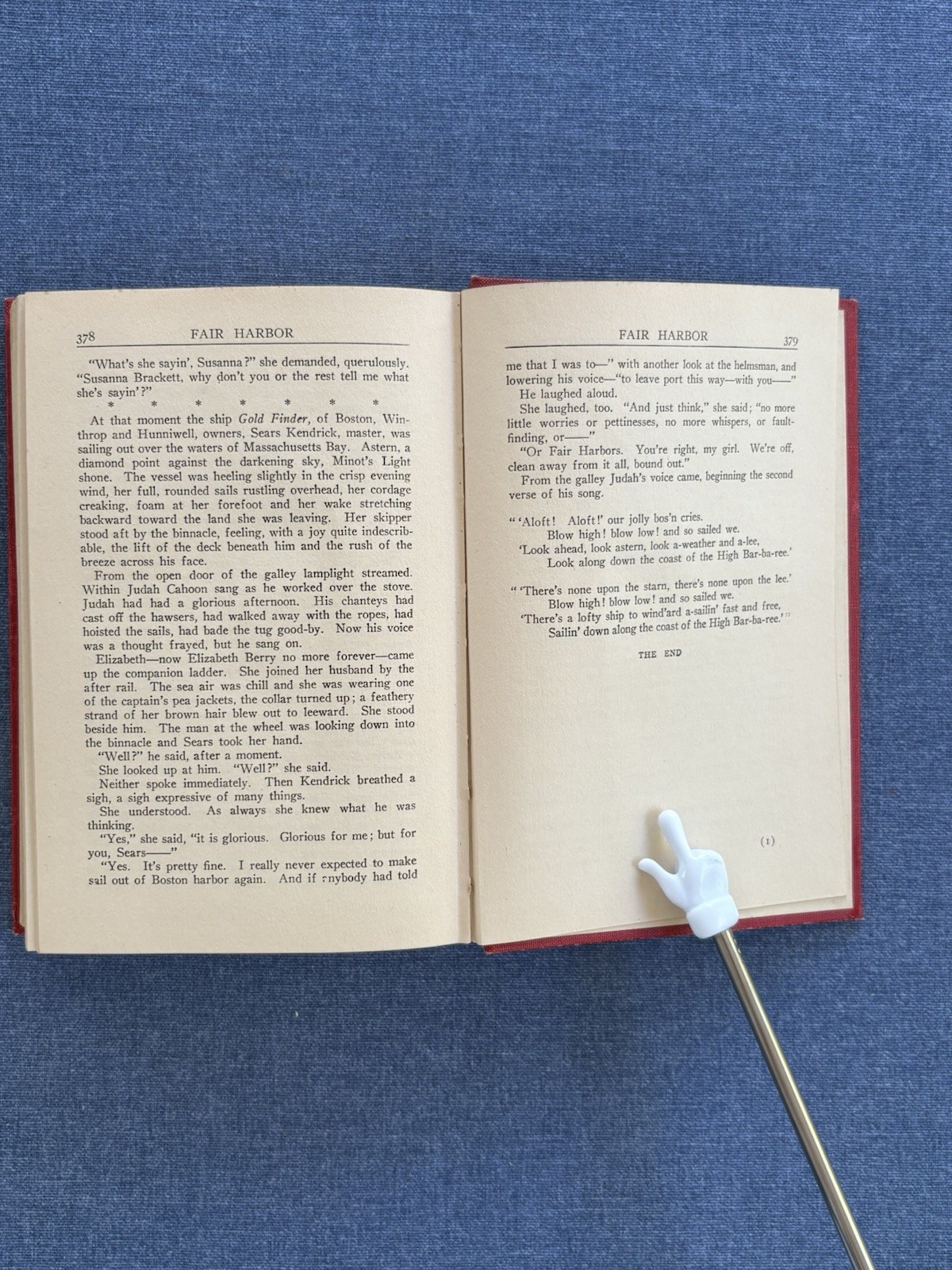 FAIR HARBOR by Joseph C. Lincoln, 1922 first edition, D. Appleton and Company