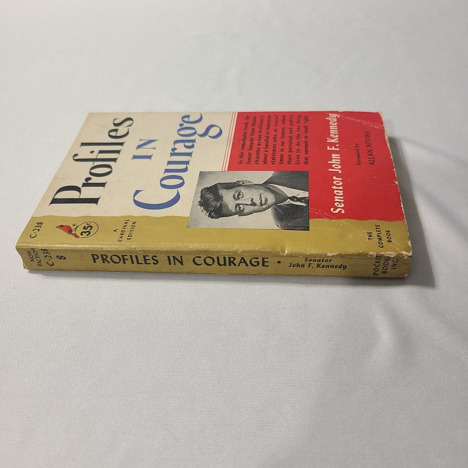 (First Printing Paperback) 1956 Profiles in Courage by Senator John F. Kennedy