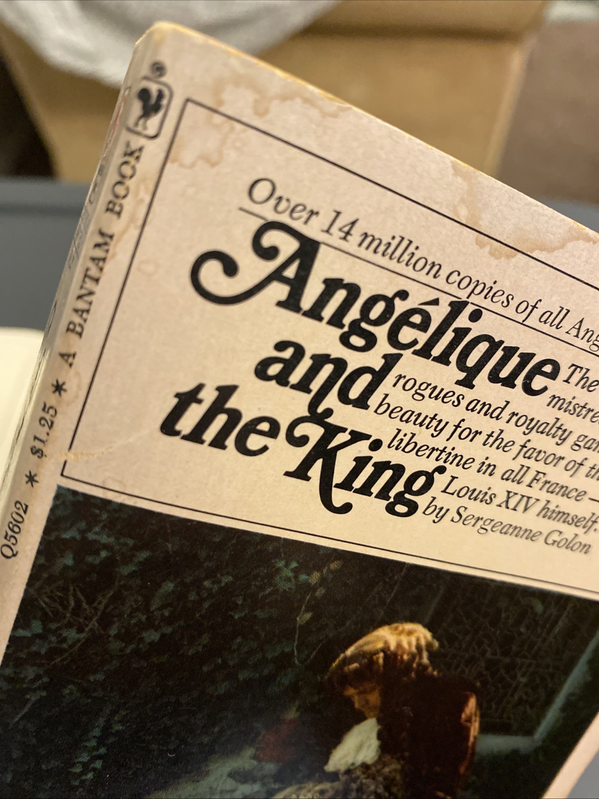 Vintage ANGELIQUE By Sergeanne Golon, The King, In Barbary 1971 2 Book Lot