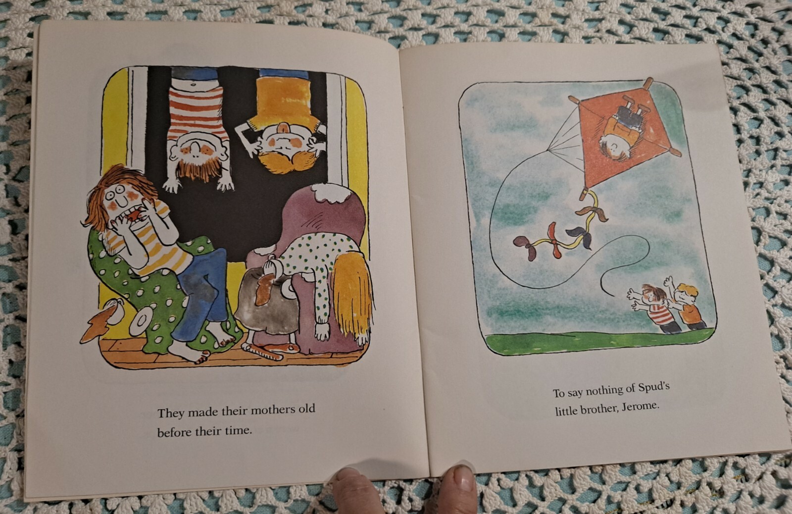 The Cut-Ups by James Marshall, 1984, Scholastic, vintage, staple bound