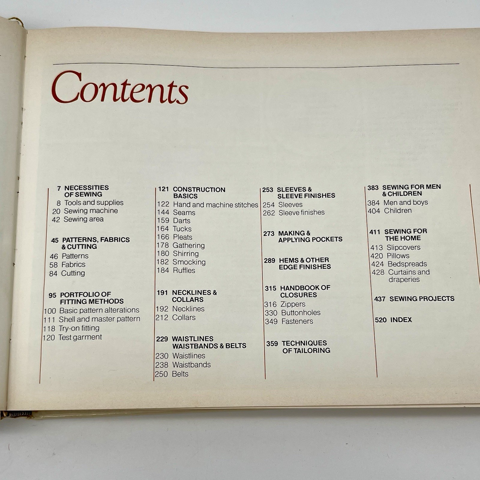 Complete Guide to Sewing by Reader’s Digest 1976 Third Printing Hardcover