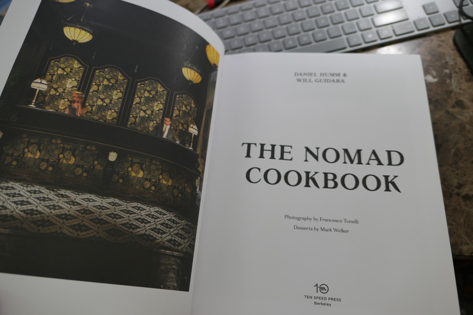 The Nomad Cookbook by Daniel Humm and Will Guidara 1st Edison 2015