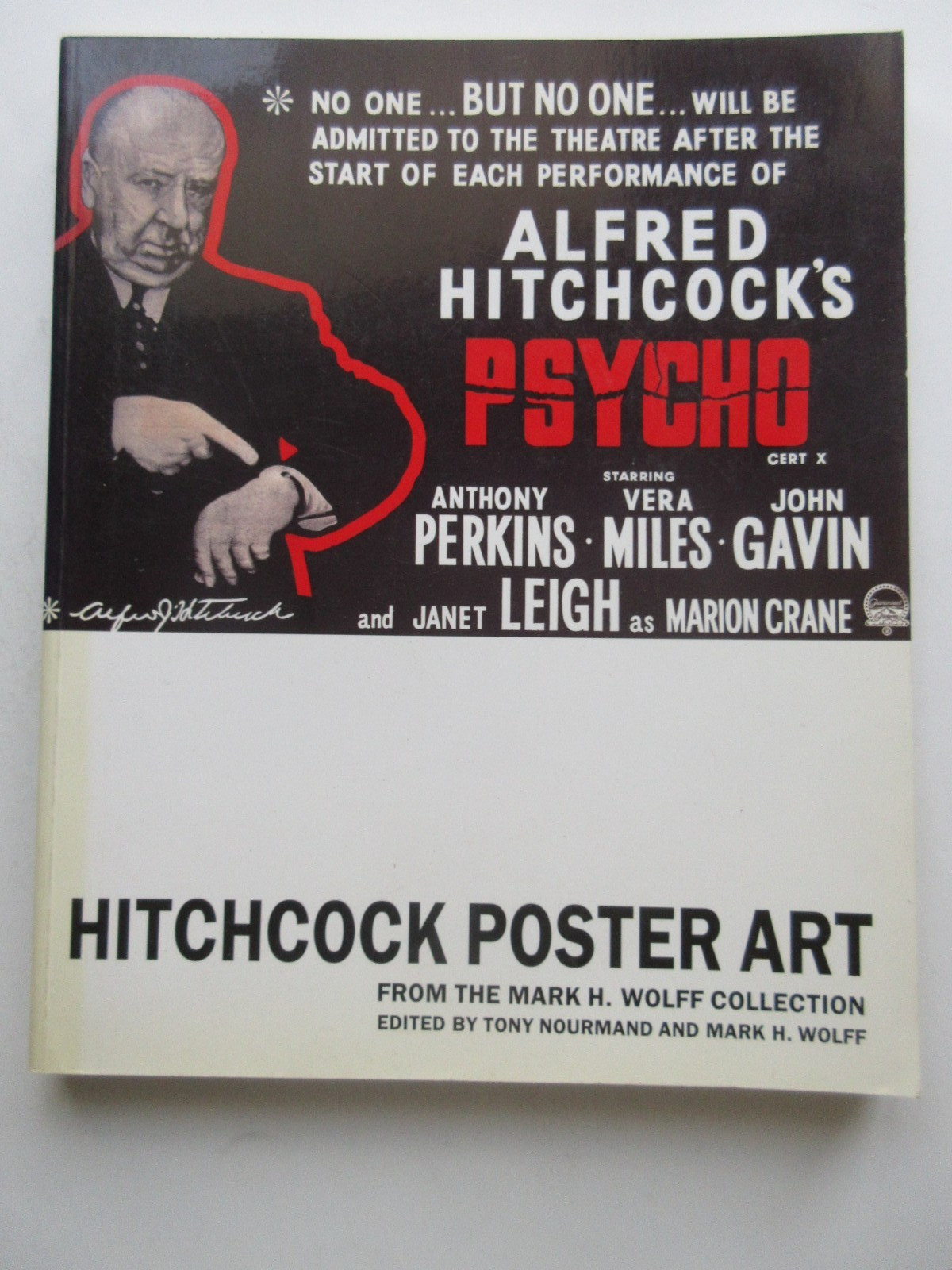 Hitchcock Poster Art – Mark H Wolff Collections Psycho – Softcover BOOK