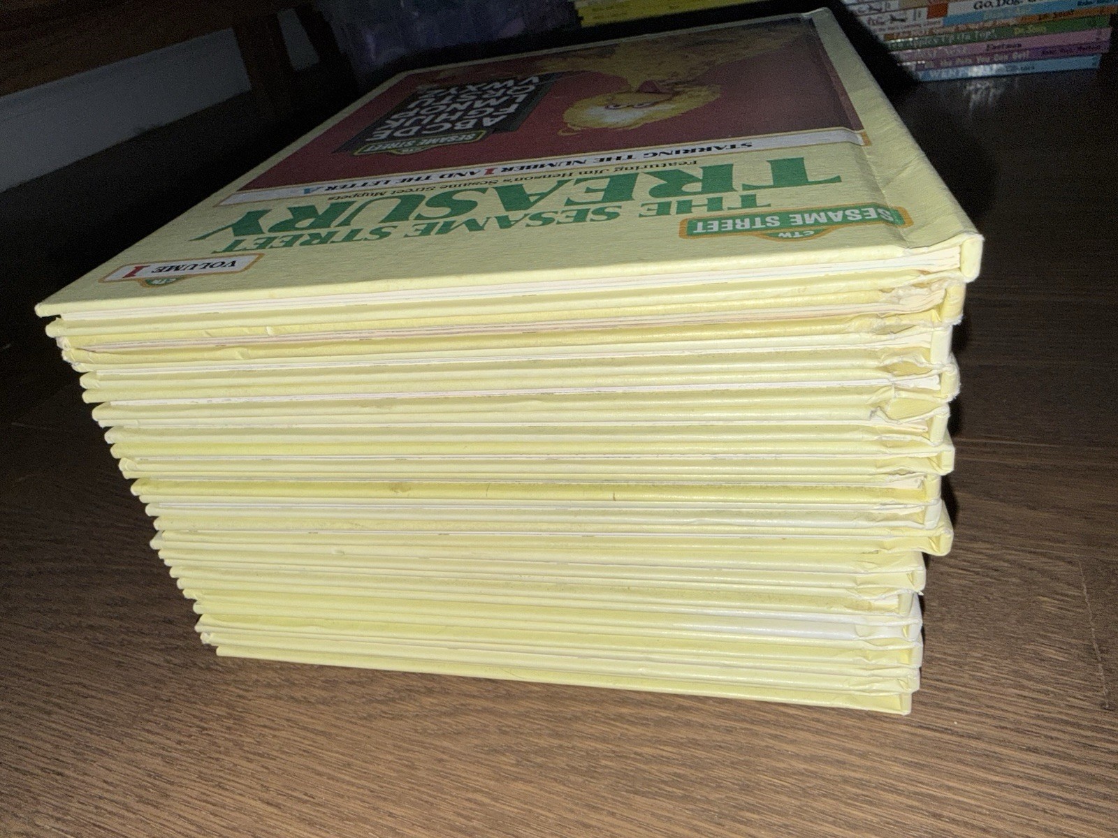 Vintage 1983 Sesame Street Treasury Books Complete Series, Volumes 1-15 Set