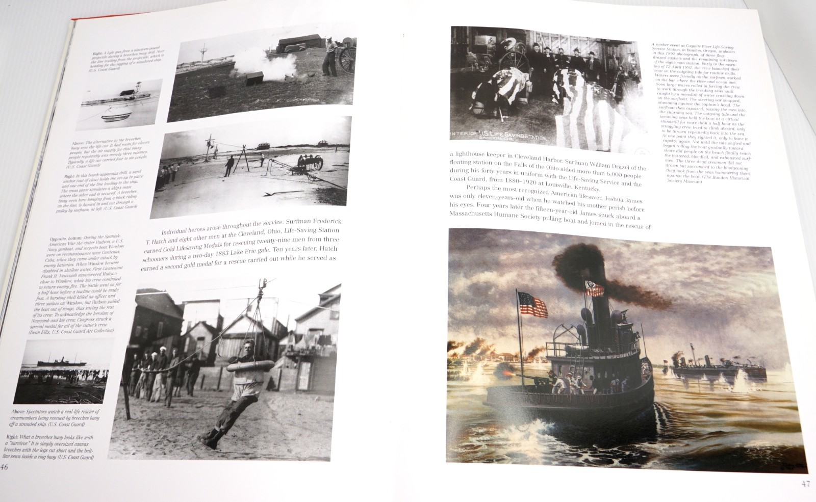 The Coast Guard by Tom Beard 2004 Foundation For Coast Guard History Raised Seal