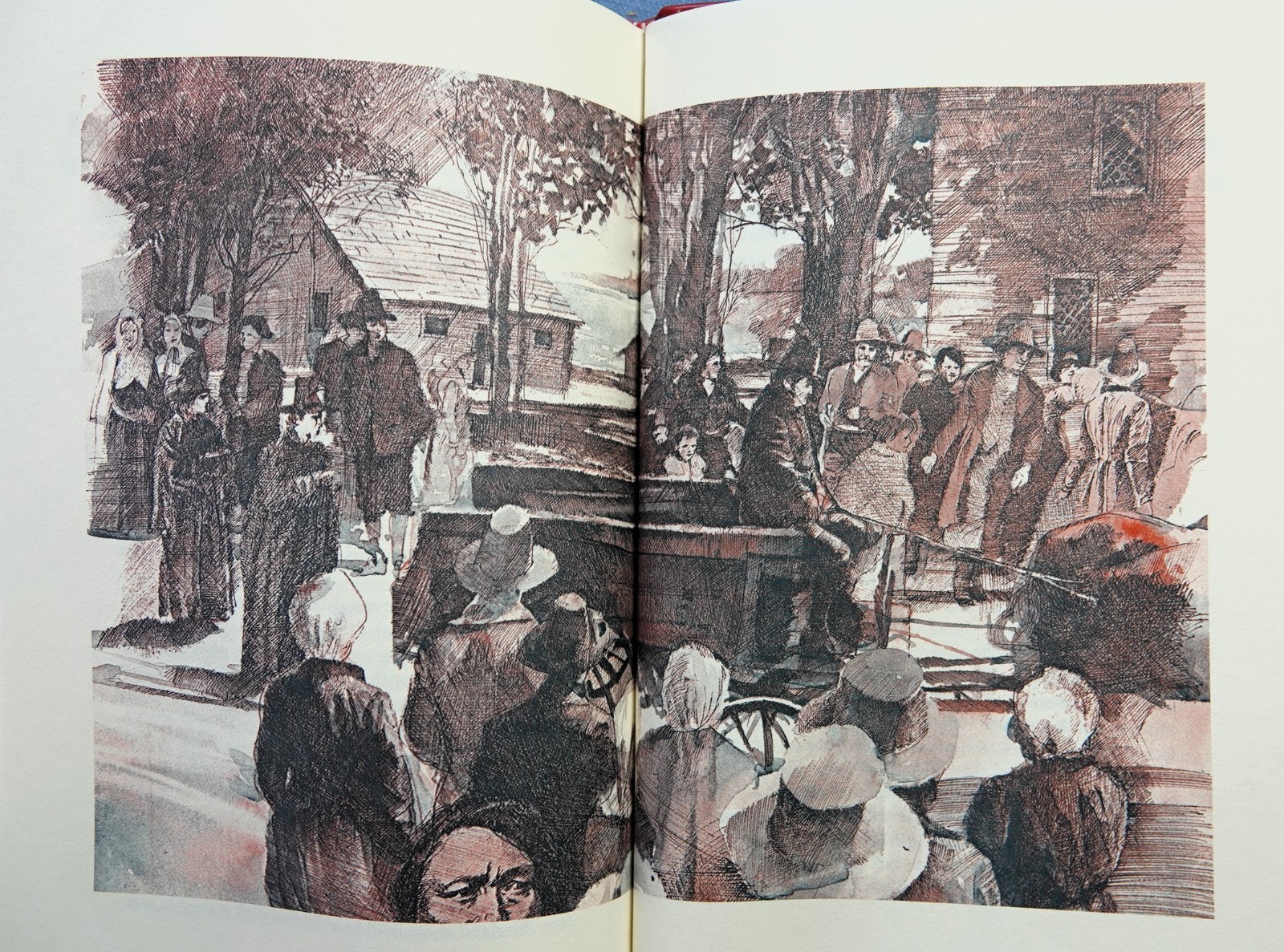 THE SCARLET LETTER BY NATHANIEL HAETHORNE, OXFORD UNIV PRESS 1979 LEATHER BOUND