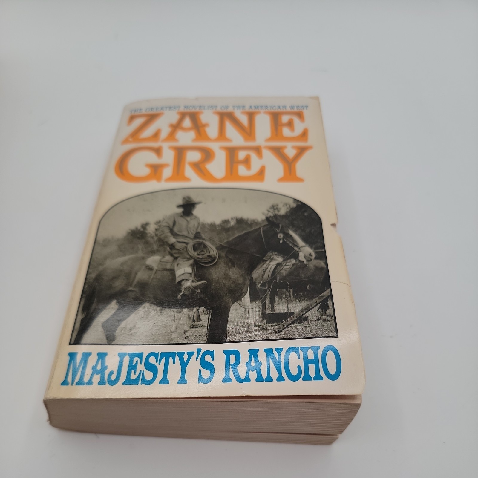 Zane Grey Western Paperback Book Lot of 7 Vintage Frontier Adventure Good