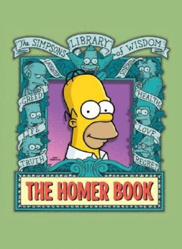 The Homer Book (Simpsons Library of Wisdom) – Hardcover – VERY GOOD