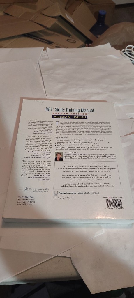 DBT Skills Training Manual book 2nd Ed Linehan 2015
