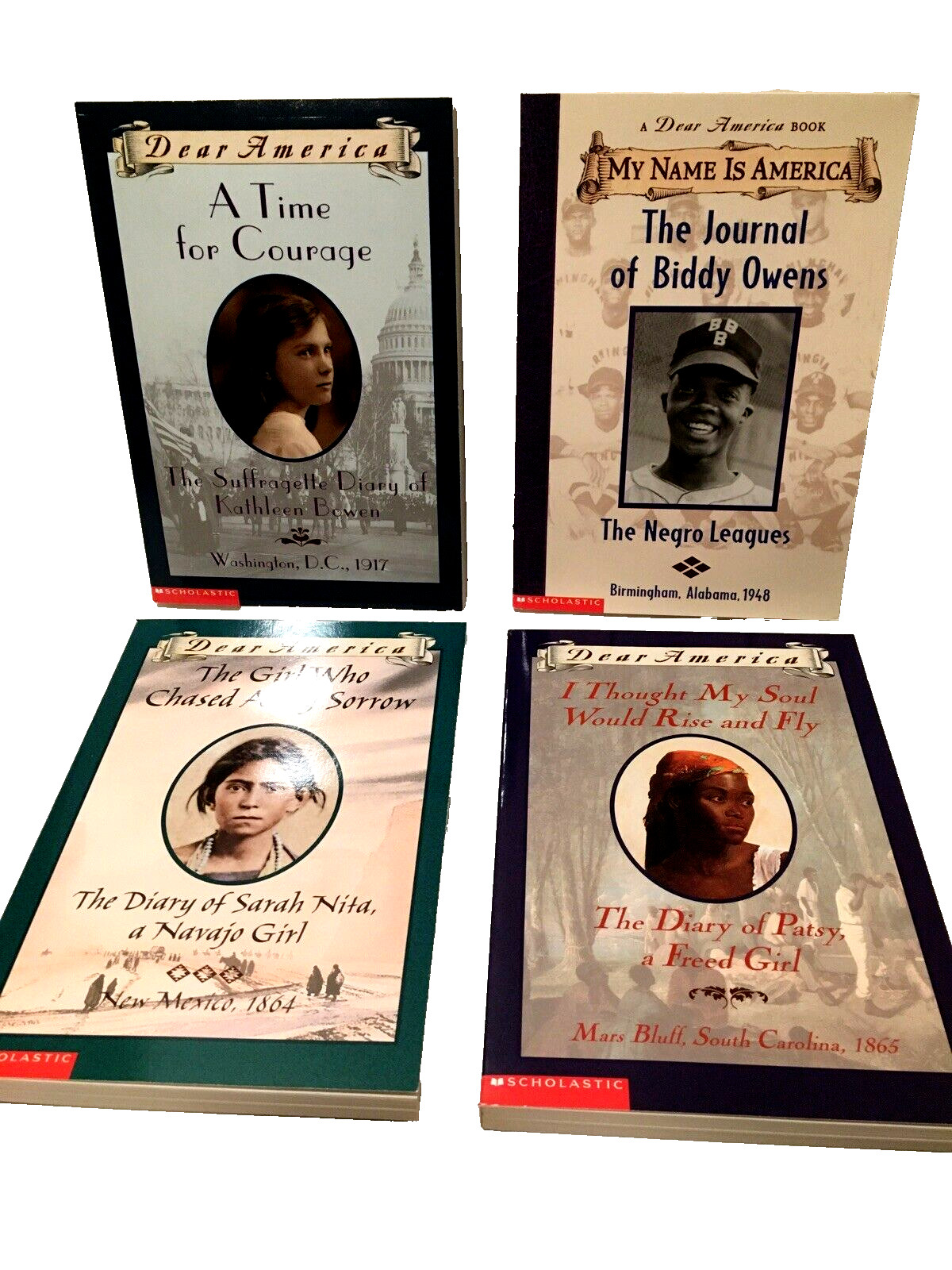 Dear America Boxset books The Seasons of Bravery Collection by Kathryn Lasky